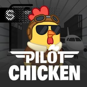 pilot-chicken game icon